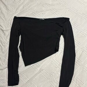 Asymmetrical fashion nova top